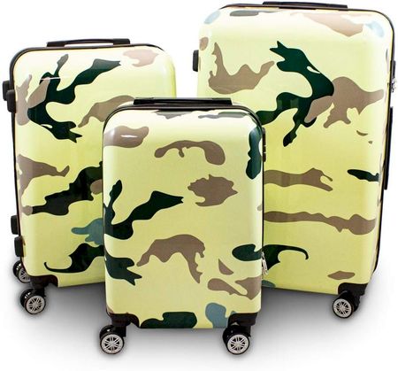 Berwin Design Koffer 3er Set Camouflage
