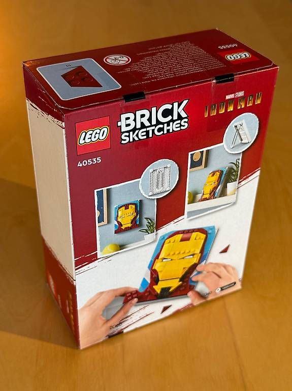Lego Baukästen: LEGO 40535 Brick Sketches Iron Man – Neu und originalverpackt aus Ettingen von yetimage 1