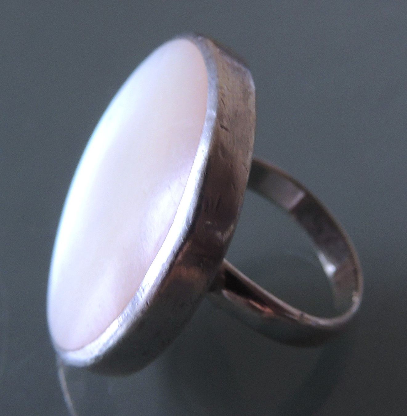 Anelli: Perlmutt Silber 925 Fingerring Gr. 57 – Usato da Waldenburg venduto da schaller707 1