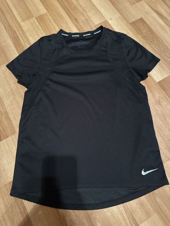 Nike Dri-FIT T-Shirt Schwarz Gr. S 