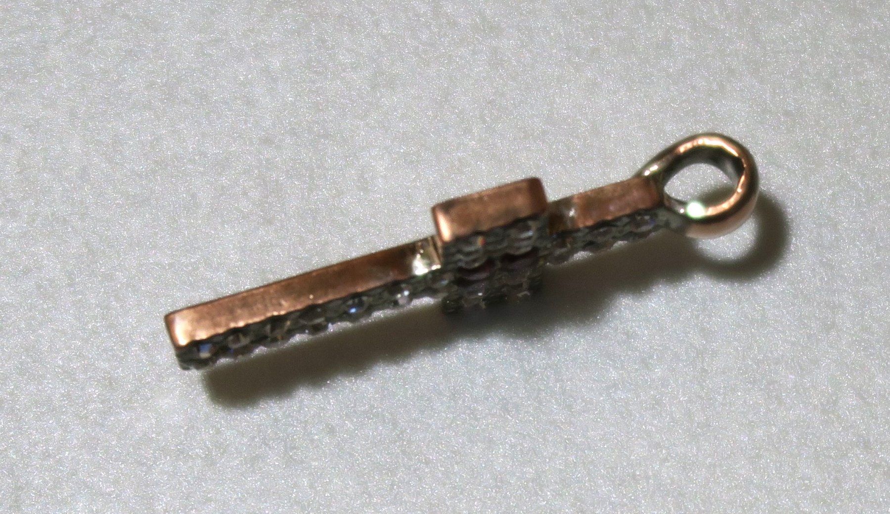 Anhänger: Anhänger Kreuz mit Strasssteinen – Gebraucht aus Brittnau von marlenestone 6