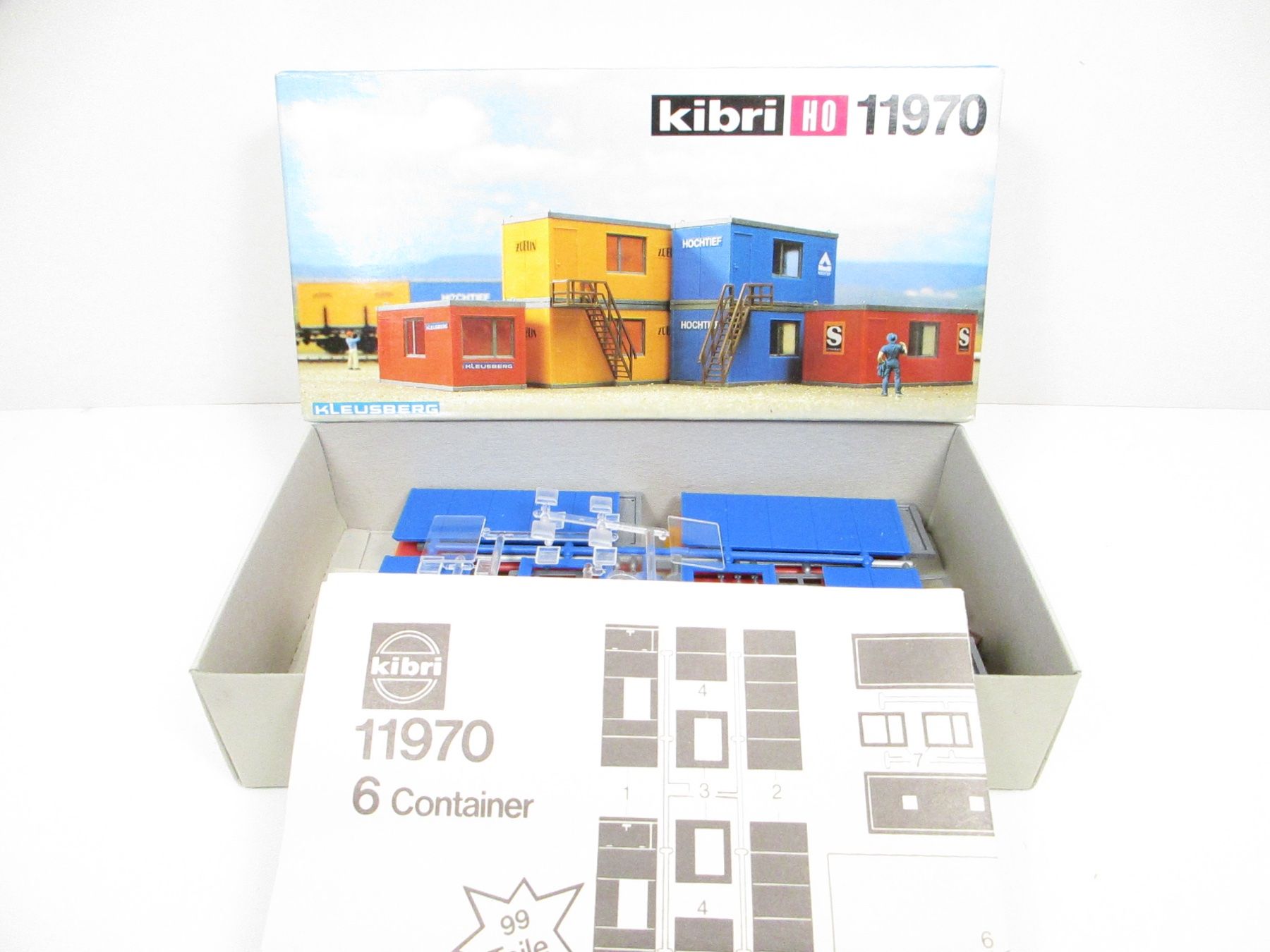 Kibri H0 11970 Baustellen-Container Set (Neu und originalverpackt) in ...