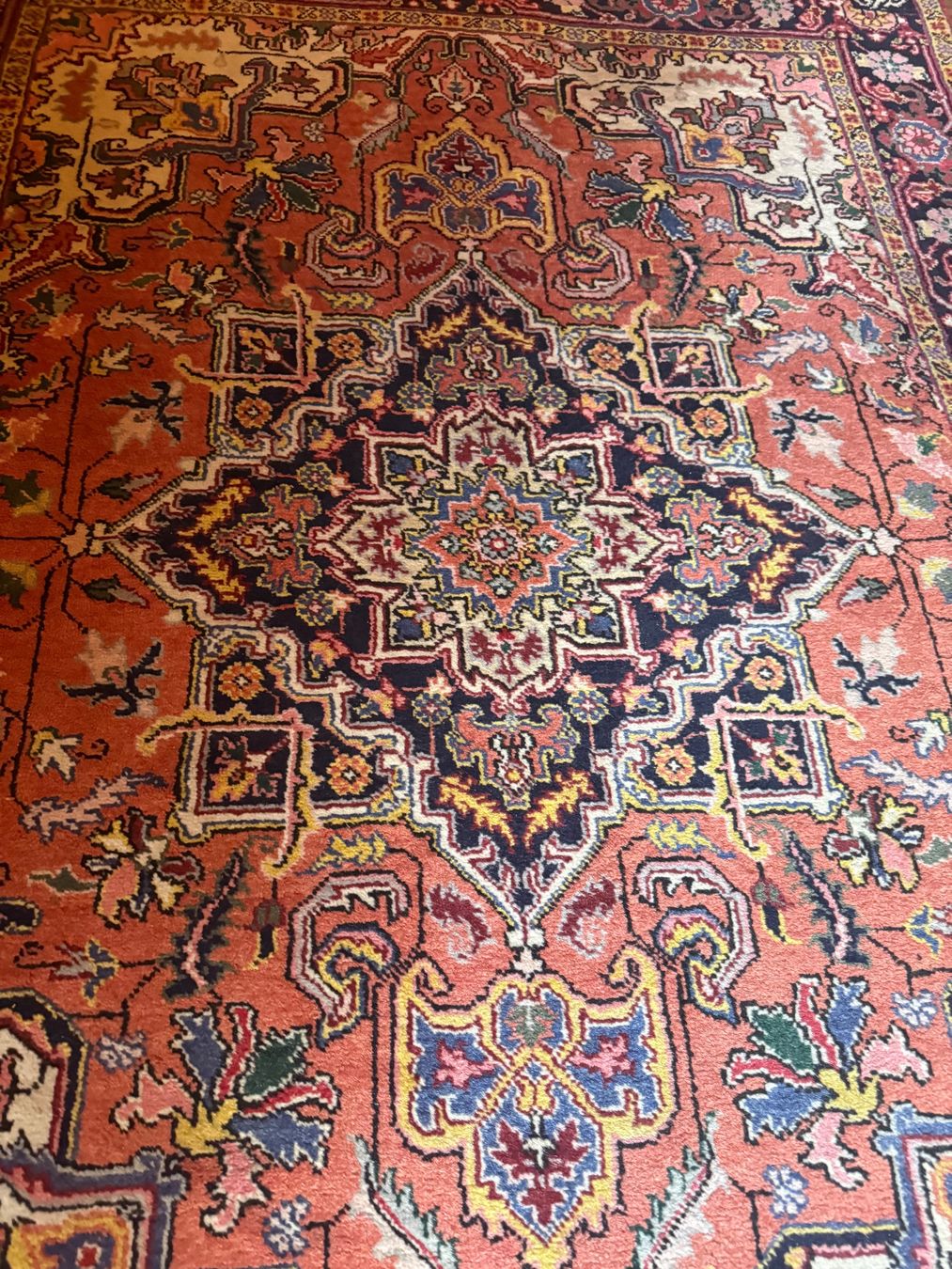 Tappeti: Orientalischer alter persischer Teppich (Heris)signiert – Usato da Höri venduto da ato_7v9f 1