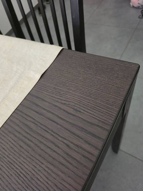 Ikea Tables: Tavolo 6 posti allungabile marrone nero – D'occasion à Mendrisio par nic_7ztq 1
