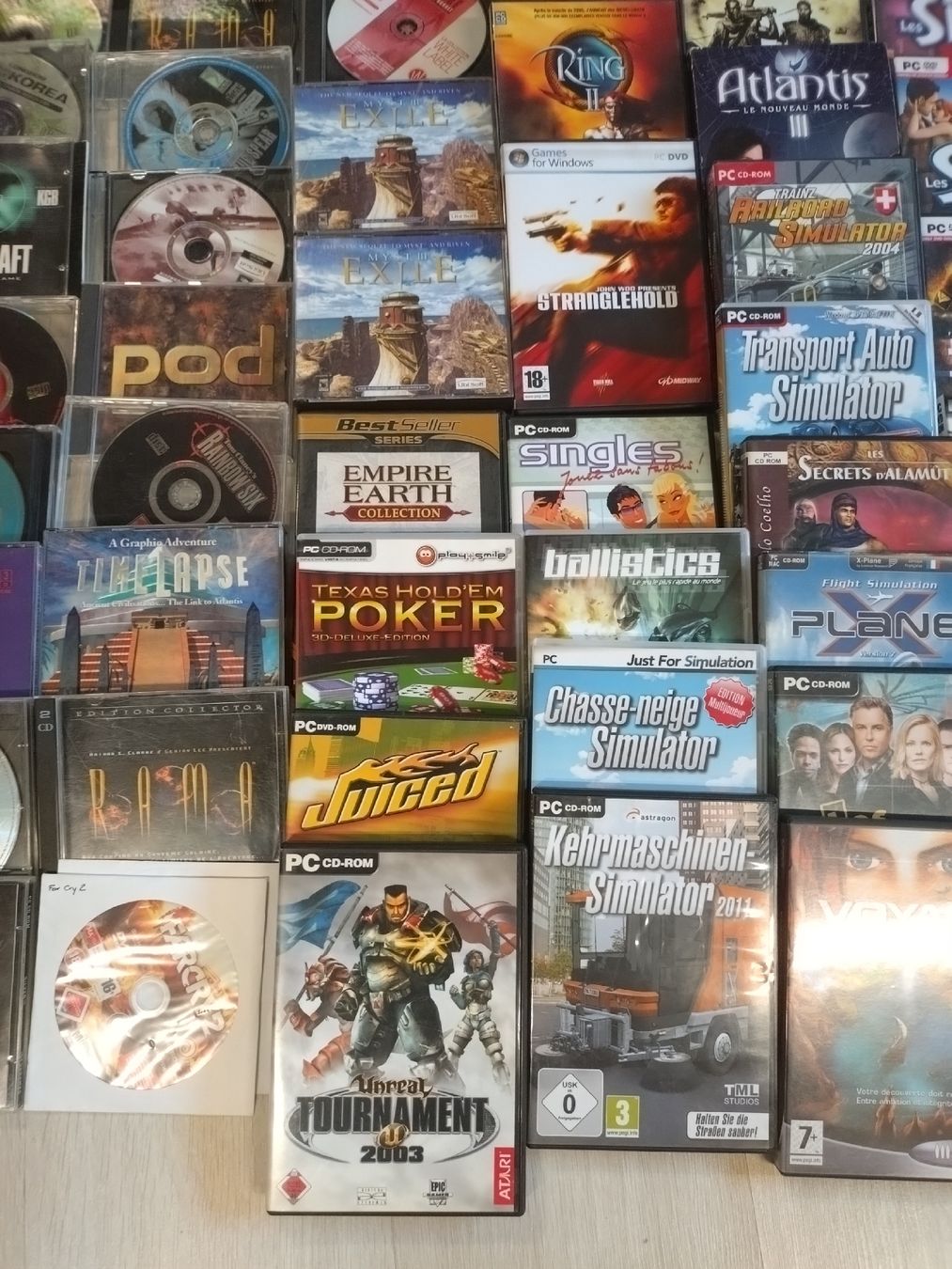 Giochi: Lot de Jeux PC CD-ROM divers – Usato da Farvagny-le-Grand venduto da LaCaverne 3