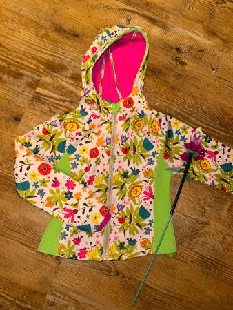 Softshelljacke Handmade 116/122 - neuwertig