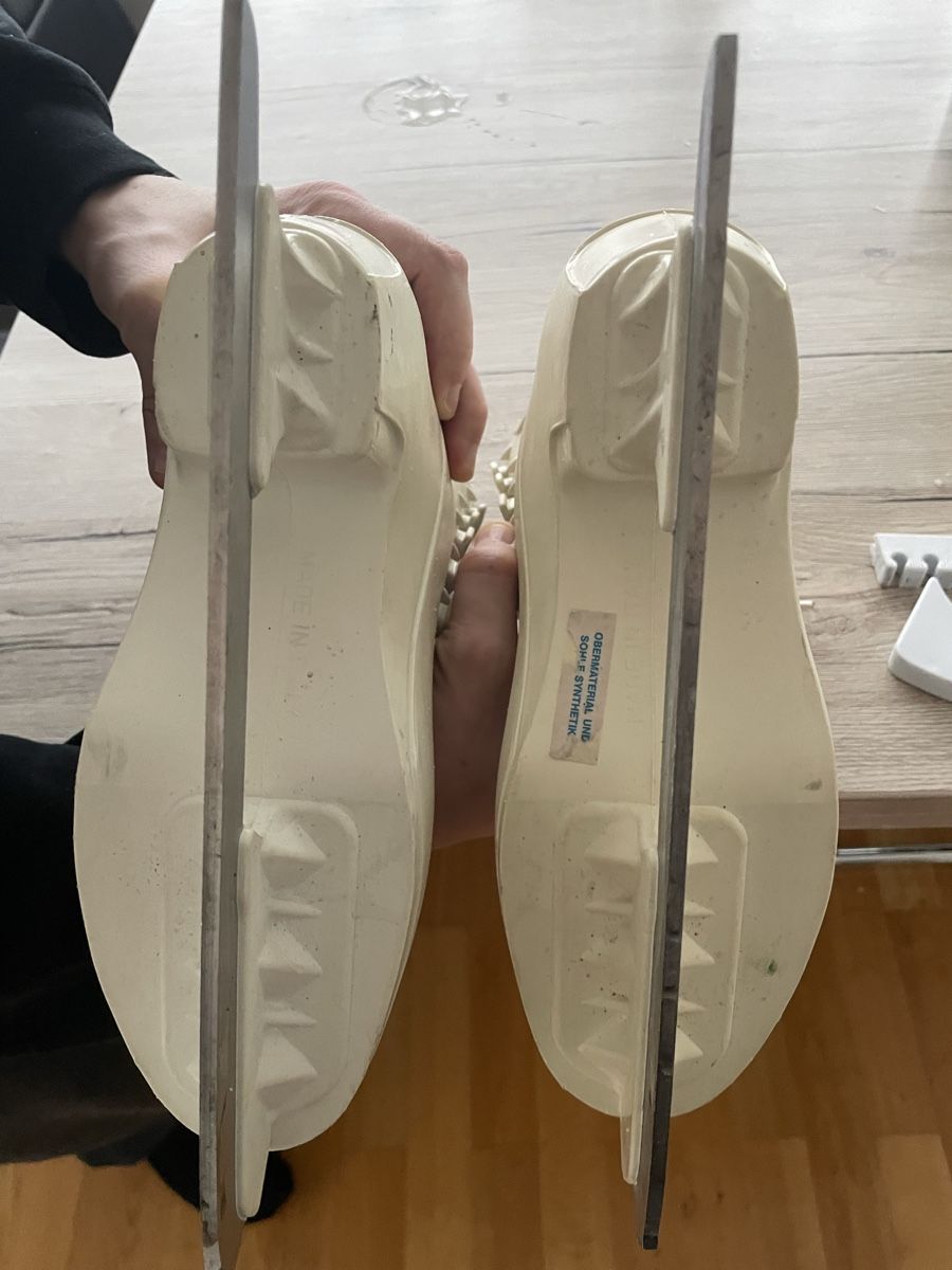 Pattini da ghiaccio: Schlittschuhe Roces, creme-weiss, Grösse 37 – Usato da Oberwil BL venduto da Petermib 7