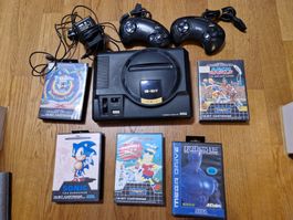 SEGA Mega Drive inkl. Games