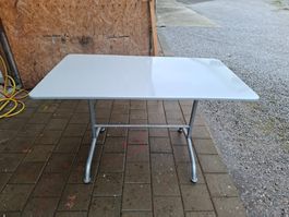 Klapptisch, Gartentisch, , Grau, 120cm X 75cm