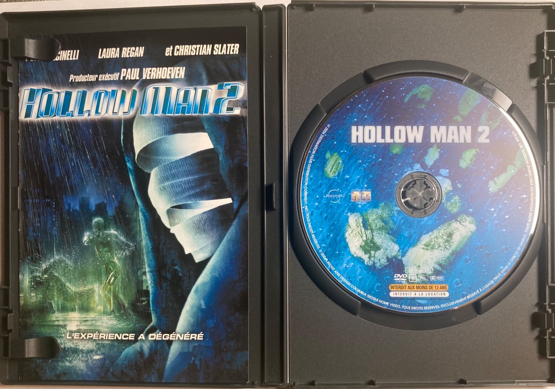 Tutti i DVDs: HOLLOW MAN 2 (L'EXPÉRIENCE A DÉGÉNÉRÉ – Usato da Poliez-Pittet venduto da Newtown-Records 2