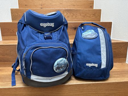 Ergobag Schulrucksack Pack Set mit Sportrucksack