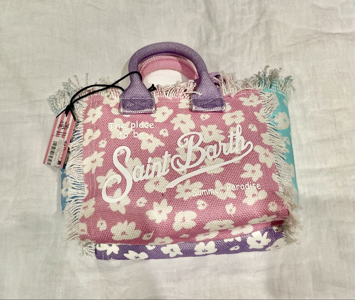 MC2 Saint Barth Borse da donna: Pink bag Mini Vanity MC2 SAINT BARTH S/S 25 – Nuovo e nell'imballaggio originale da Zollikon venduto da ali_myc2
