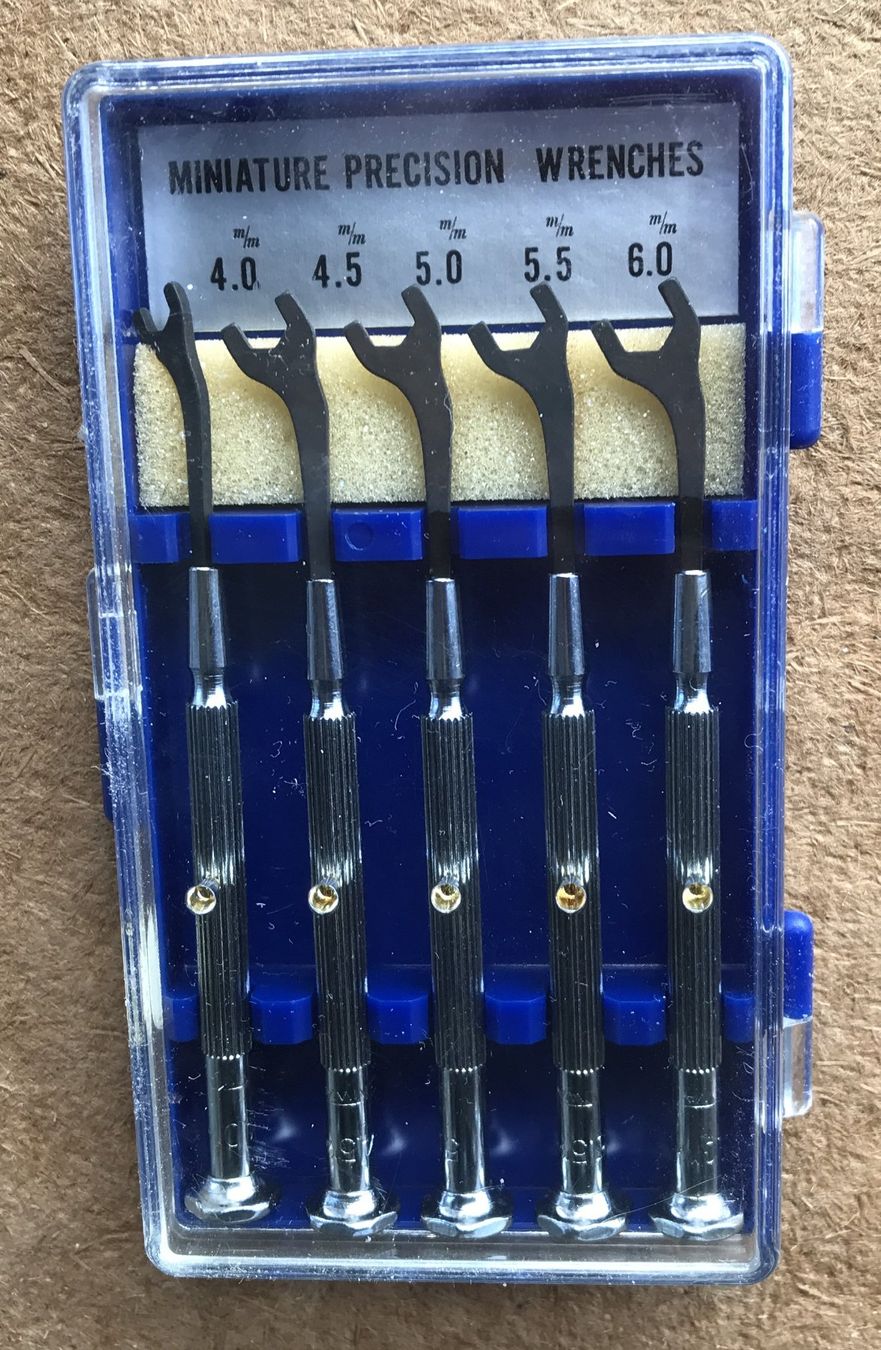 Tutti gli attrezzi: MINIATURE PRECISION WRENCHES ORIGINALVERPACKT – Nuovo e nell'imballaggio originale da Ostermundigen venduto da wini63