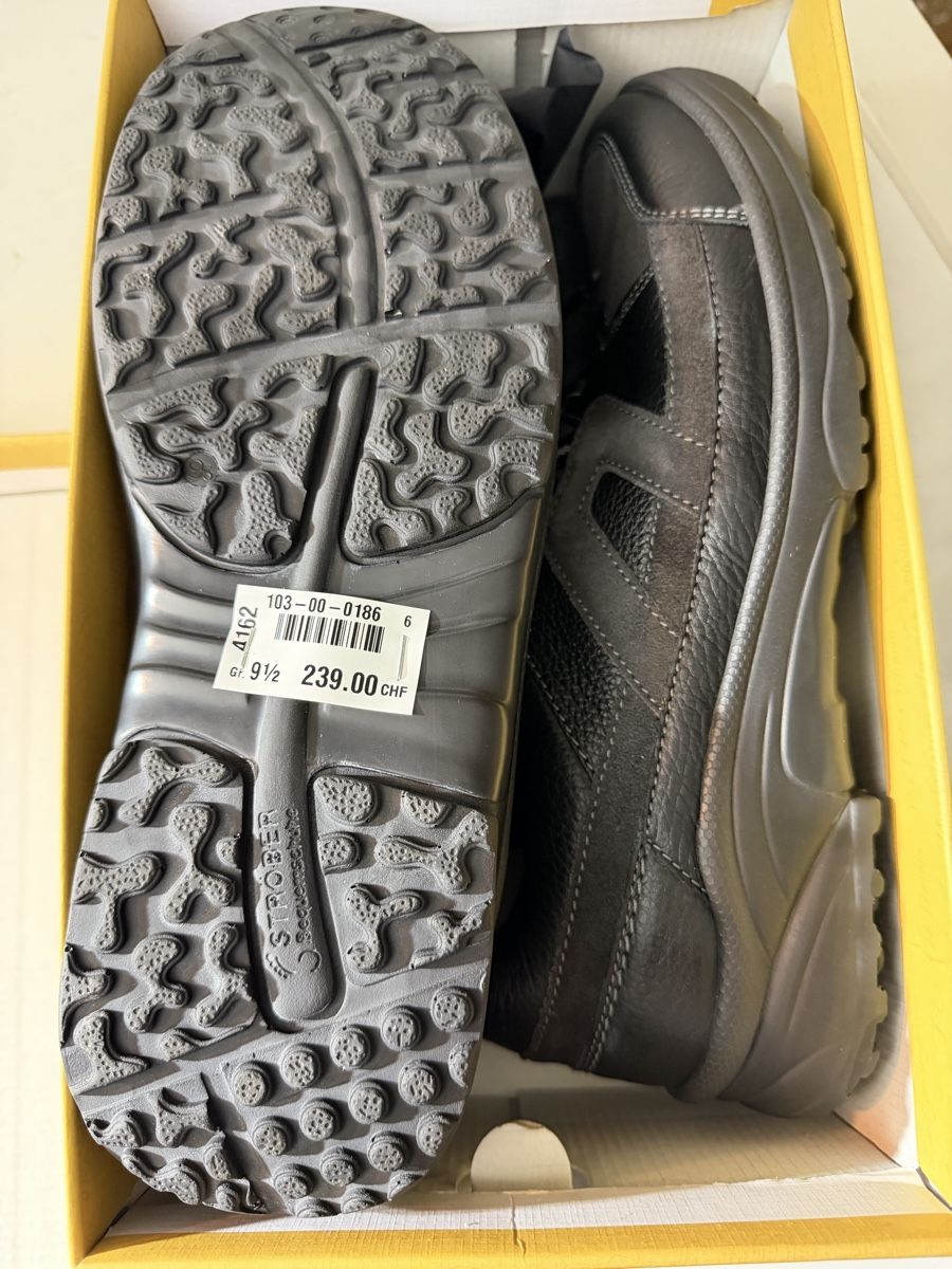 Scarpe da uomo: Chaussures Ströber SAMSON noir 43.5 neuf – Nuovo e nell'imballaggio originale da Brügg BE venduto da Goob 6