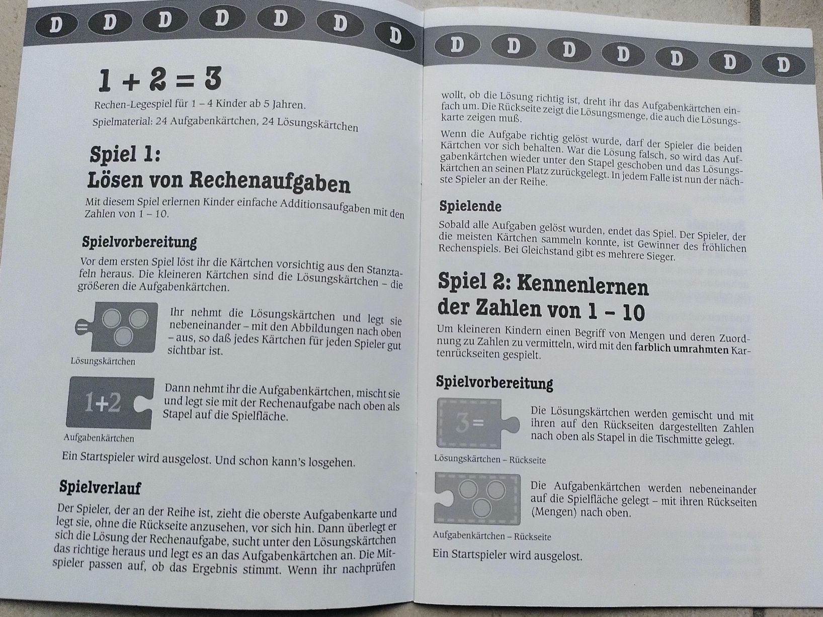 Spiele: 1+2=3 WINNIE THE POOH/ RECHENPUZZLE – Gebraucht aus Brugg AG von olamim 3
