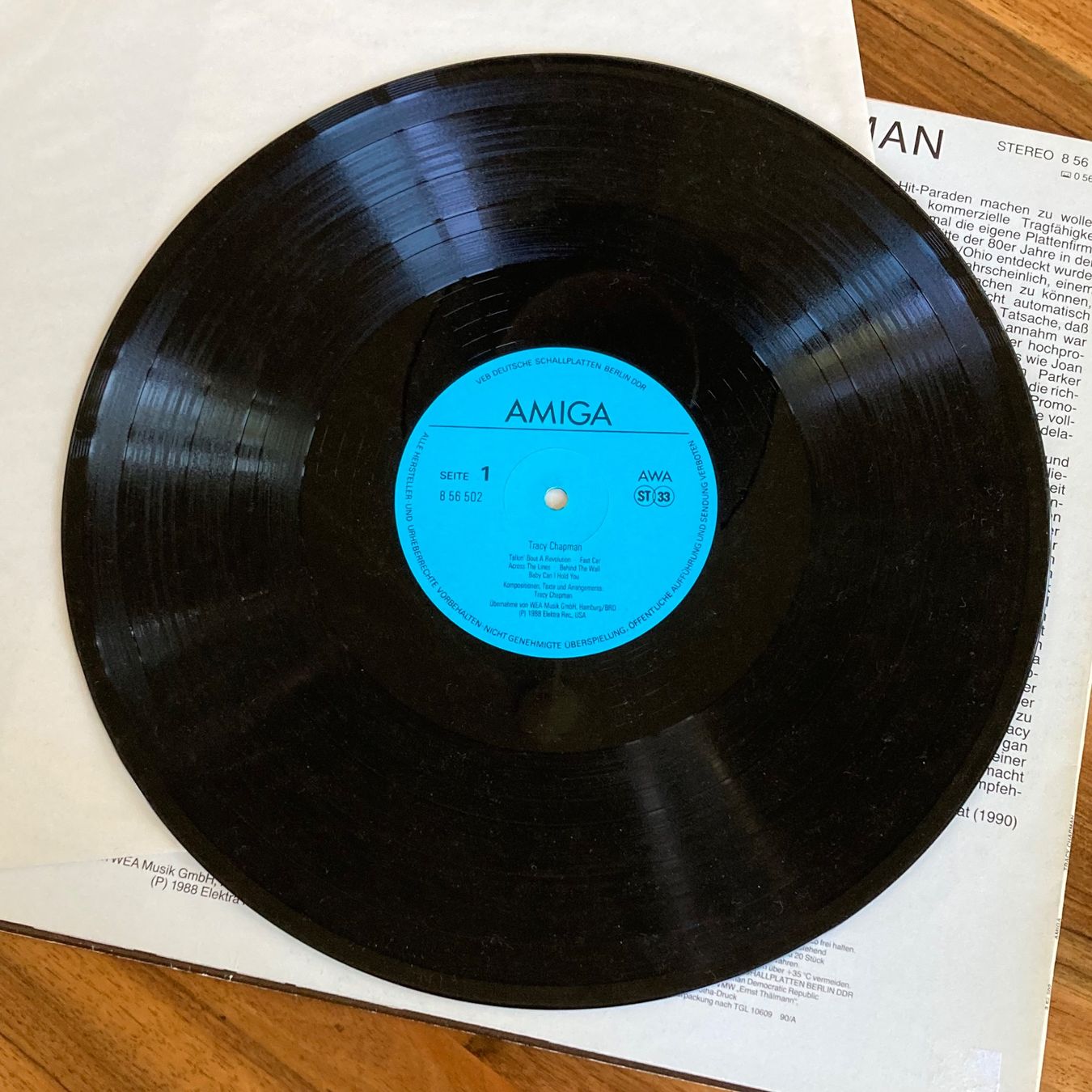 Schallplatten: Tracy Chapman - s/t, LP – Gebraucht aus Bern von Ntsamina 2