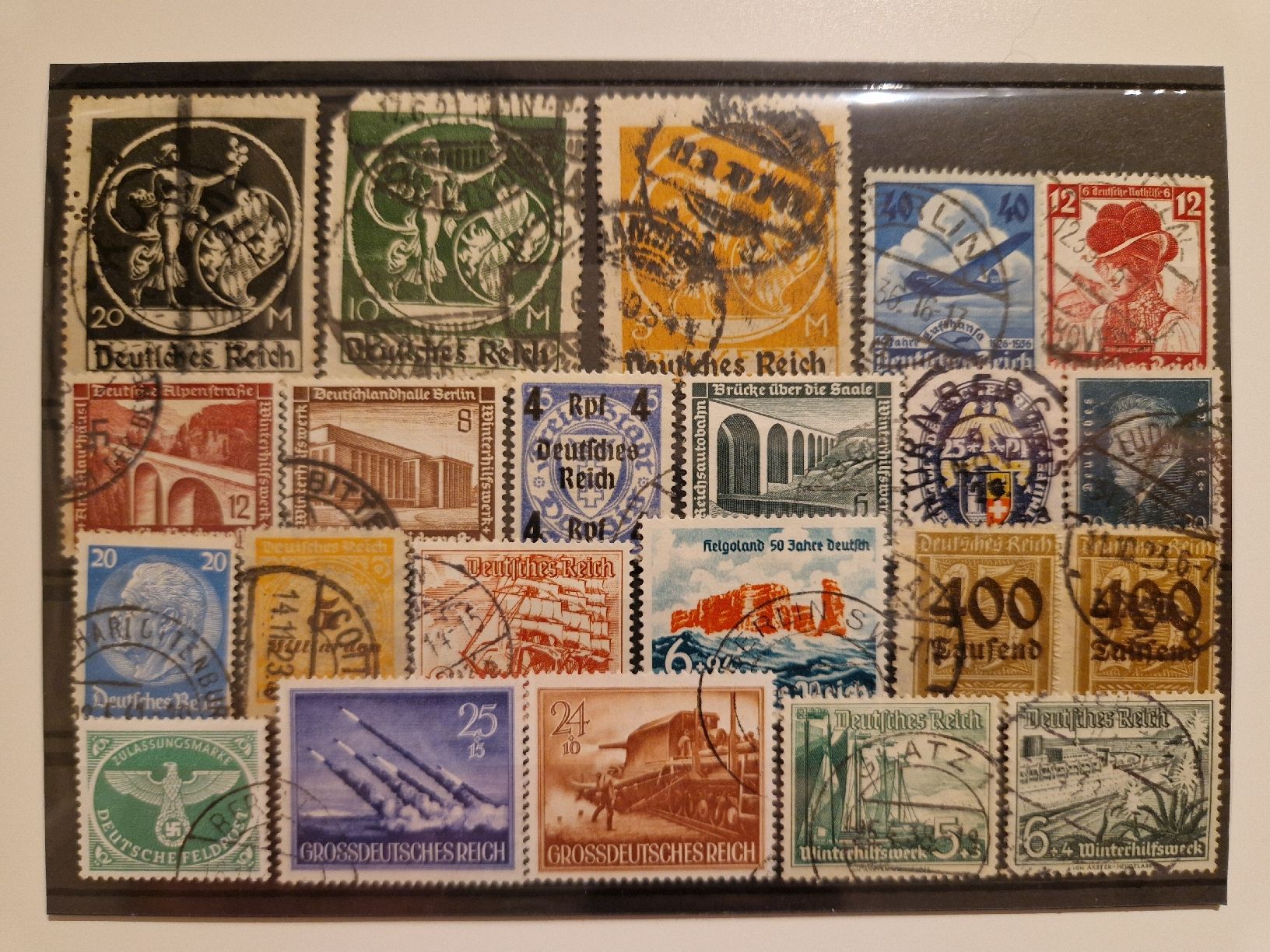 Alle Briefmarken: Deutsches Reich Briefmarken – Gebraucht aus St. Gallen von Enrico_SG