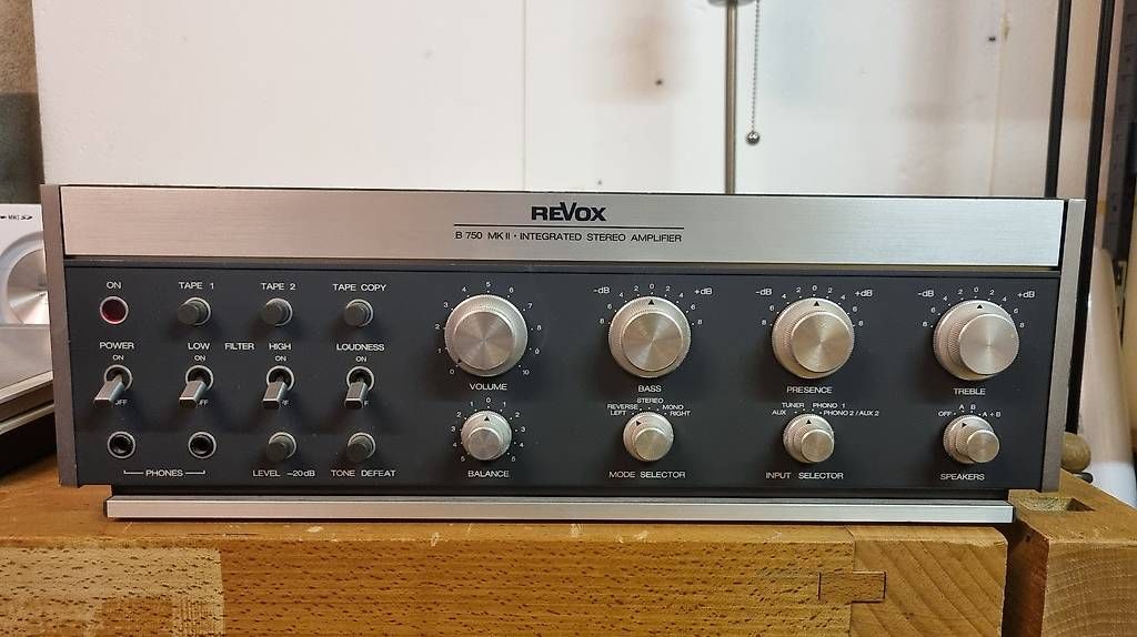 Revox Amplificatori: Revox B750 MK II – Difettoso da Oberwil b. Büren venduto da Curtys3