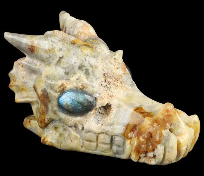 Minerali & Pietre curative: Crazy Lace Achat Drachenkopf – Nuovo (secondo la descrizione) da Walenstadt venduto da vkt_qc8d 1