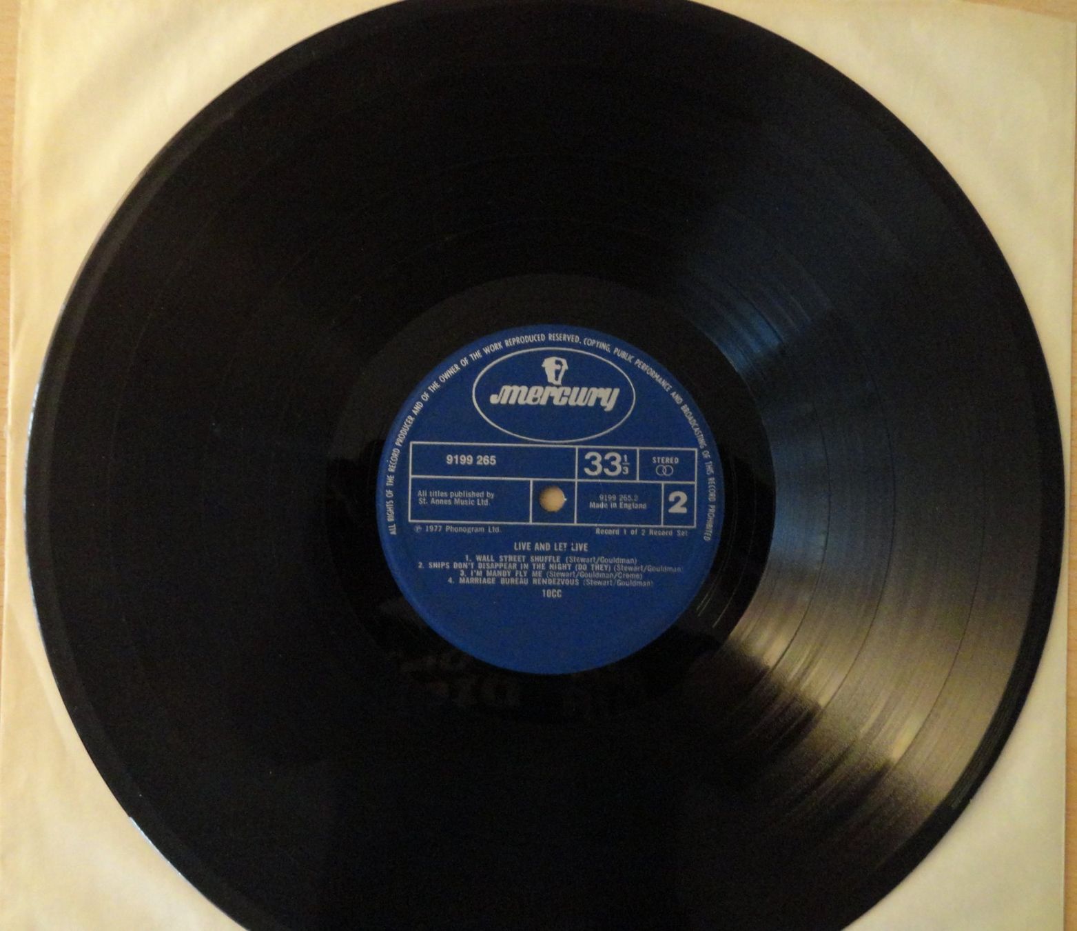 Dischi in vinile: 10CC - Live and let Live – Usato da Neftenbach venduto da Verk13 4