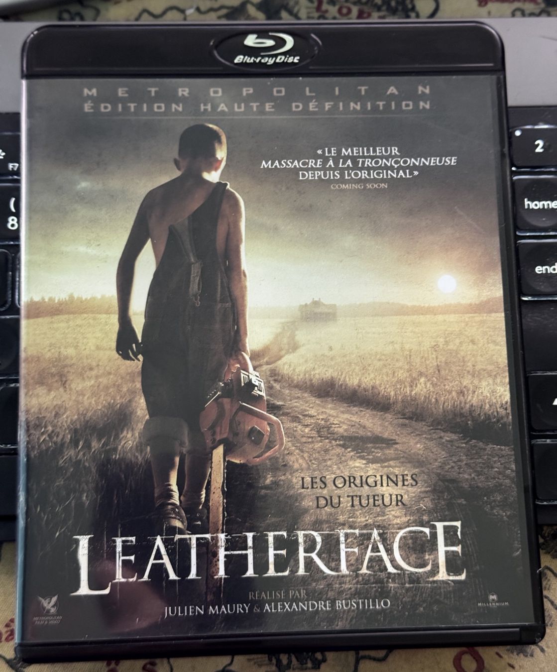 Tous les DVDs: 🎬Leatherface (2017) - Blu-ray – D'occasion à Semsales par __Florian__ 1