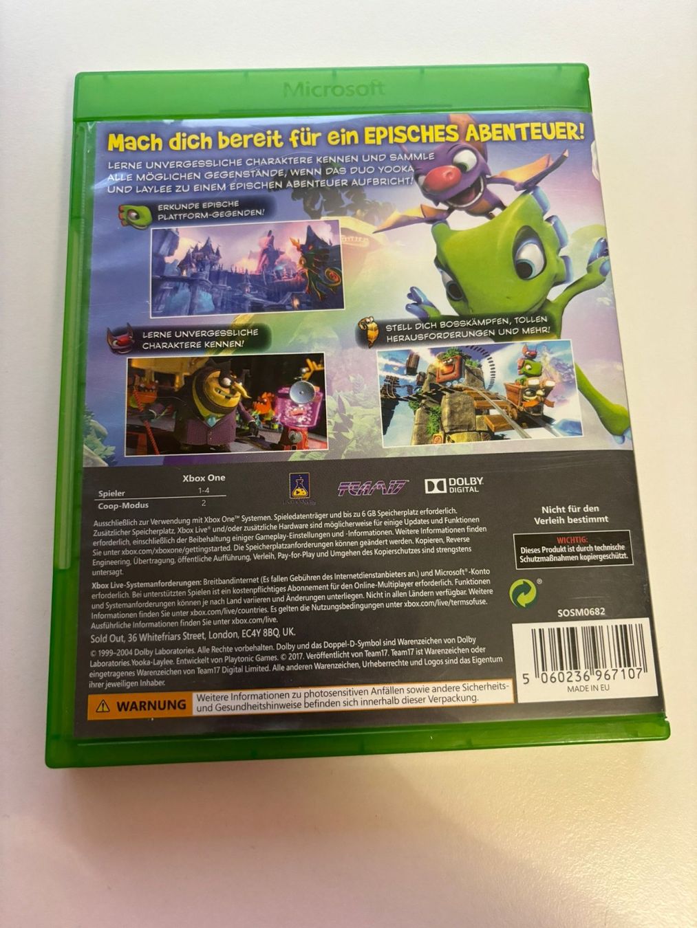 Giochi: Yooka- Laylee (XBOX ONE) – Usato da Herisau venduto da Seyashop1 2
