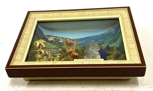 Poster & Bilder: Kitschbild 3D mit echtem Kristall – Gebraucht aus Zürich von gigimai67 7