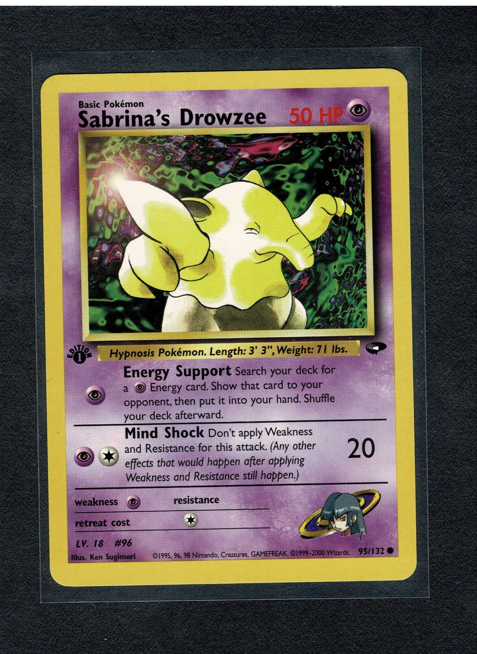 Pokémon Carte collezionabili: Sabrina's Drowzee - 1st edition Gym Challenge – Usato da Giubiasco venduto da rude01