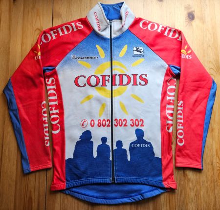 Radtrikot Team Cofidis Gr. XL Giordana Velo Radsport Trikot