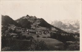 Weissenburg-Karte gelaufen 1920