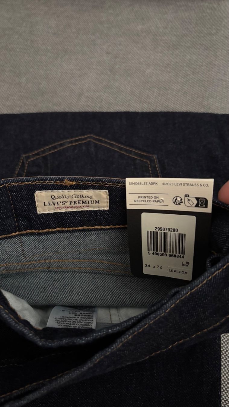 Levi's Jeans: Levis 502, Rock Cod, 34/32 – Neuf avec emballage d'origine à Cham par Merdek123 2