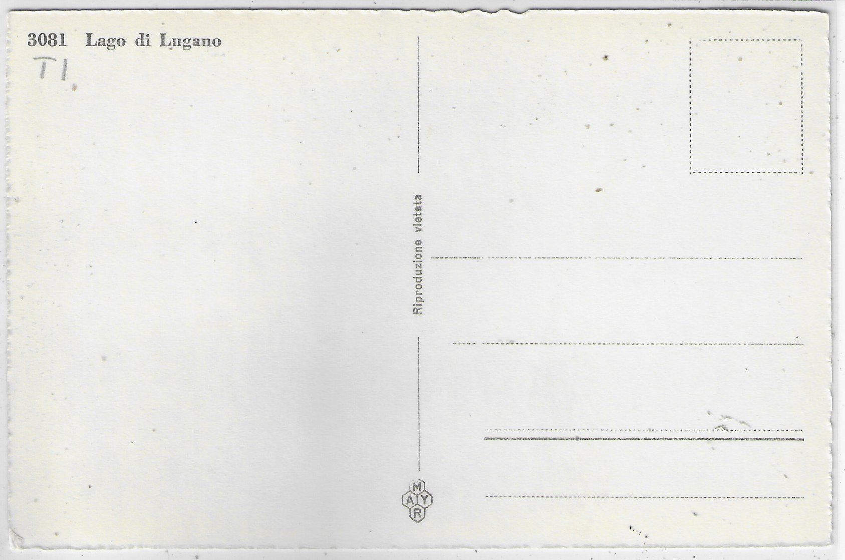 Cartoline postali: Panorama Lado di Lugano – Usato da Ettingen venduto da Kartenplanet 1