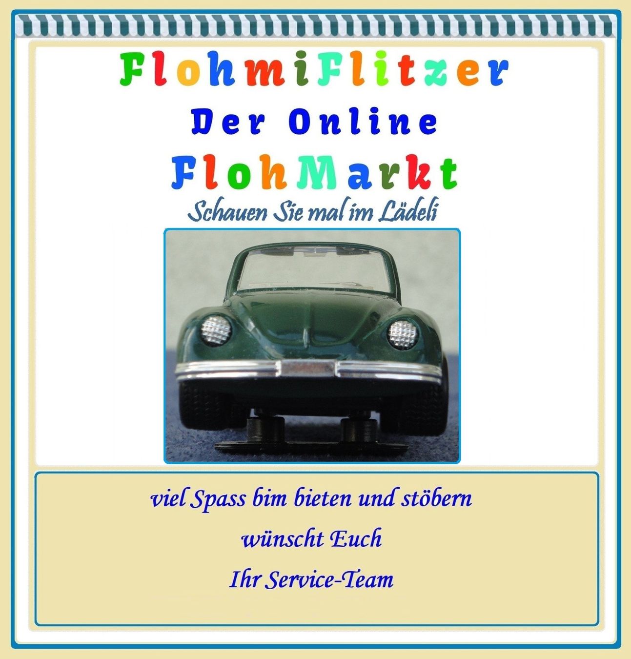 Volkswagen Modellini d'auto: VW Käfer Cabrio in dunkelgrün • Modellauto – Usato da Münchwilen TG venduto da FLOHMIFLITZER