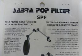 POPFILTER SABRA SPF für Mikrofone