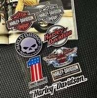 8 Stickers Harley-Davidson, neufs! 🇺🇸🦅💀🏍️J167