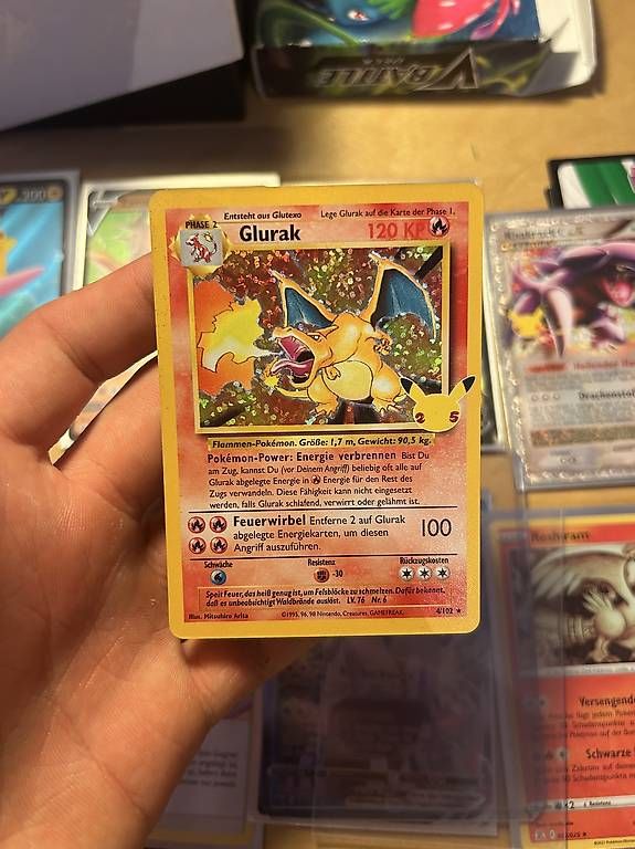 Pokémon Sammelbilder & Trading cards: Charizard 25th De – Neu (gemäss Beschreibung) aus Schöftland von Triistann