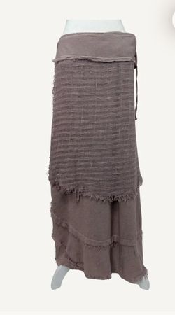 Boho Wickelrock Bio Baumwolle 
