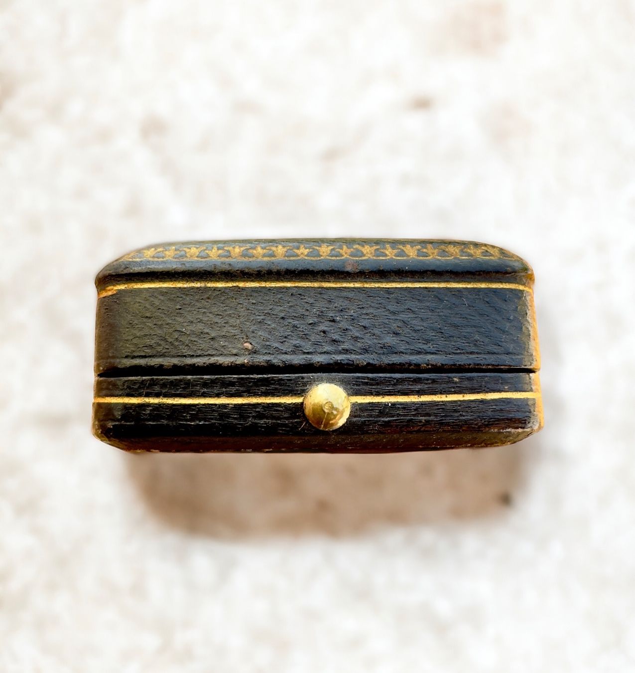 Schmuckkästen: Black Earrings Box- Ohrring Etui antik – Gebraucht aus Embrach von estzeh1 4