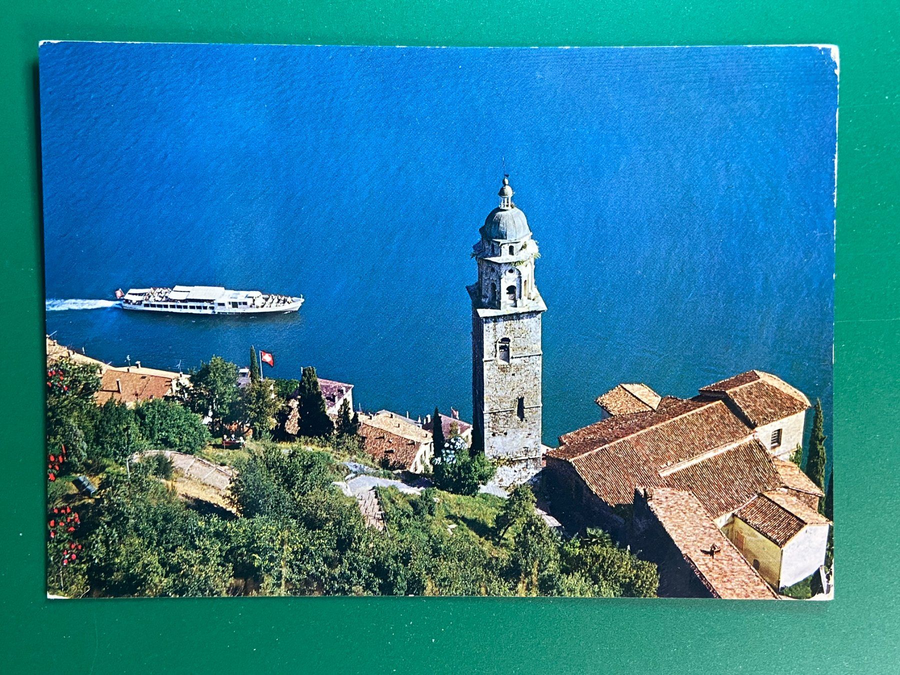 Cartoline postali: Morcote - Luganersee – Usato da Steg VS venduto da _vinci_
