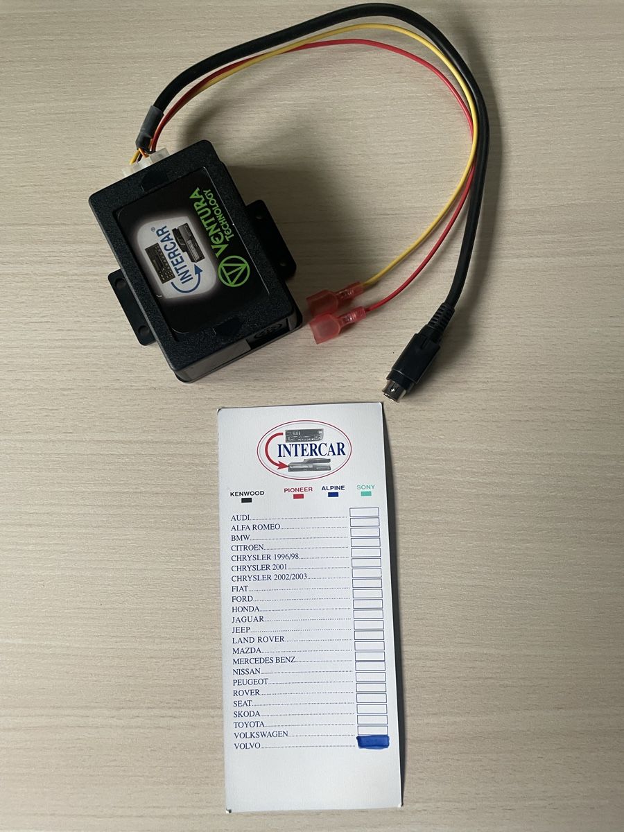 Alpine Radio: Intercar - Connecteur interface Volvo -> chargeur CD ALPINE – Nuovo e nell'imballaggio originale da Denges venduto da Ricautomotive 3