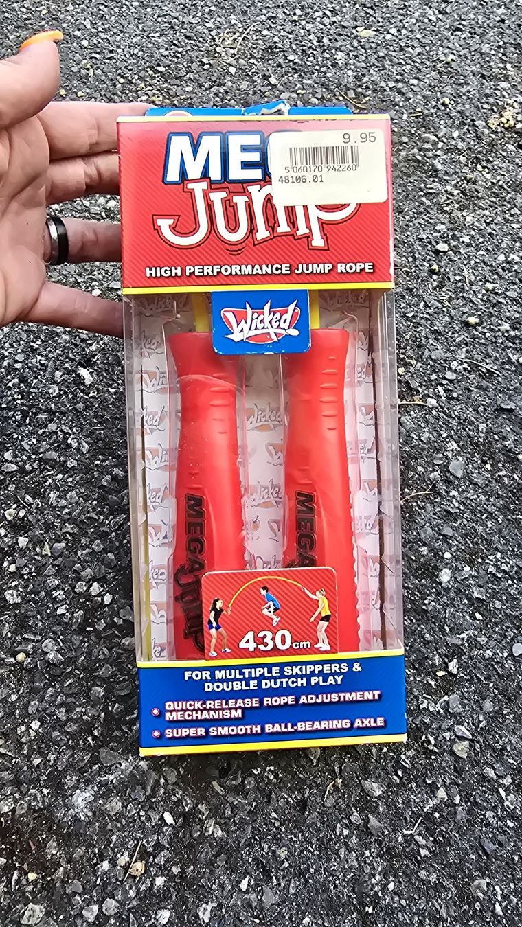 Springseile: Springseil Wicked Mega Jump 430cm neu – Neu und originalverpackt aus Dussnang von Priska2285