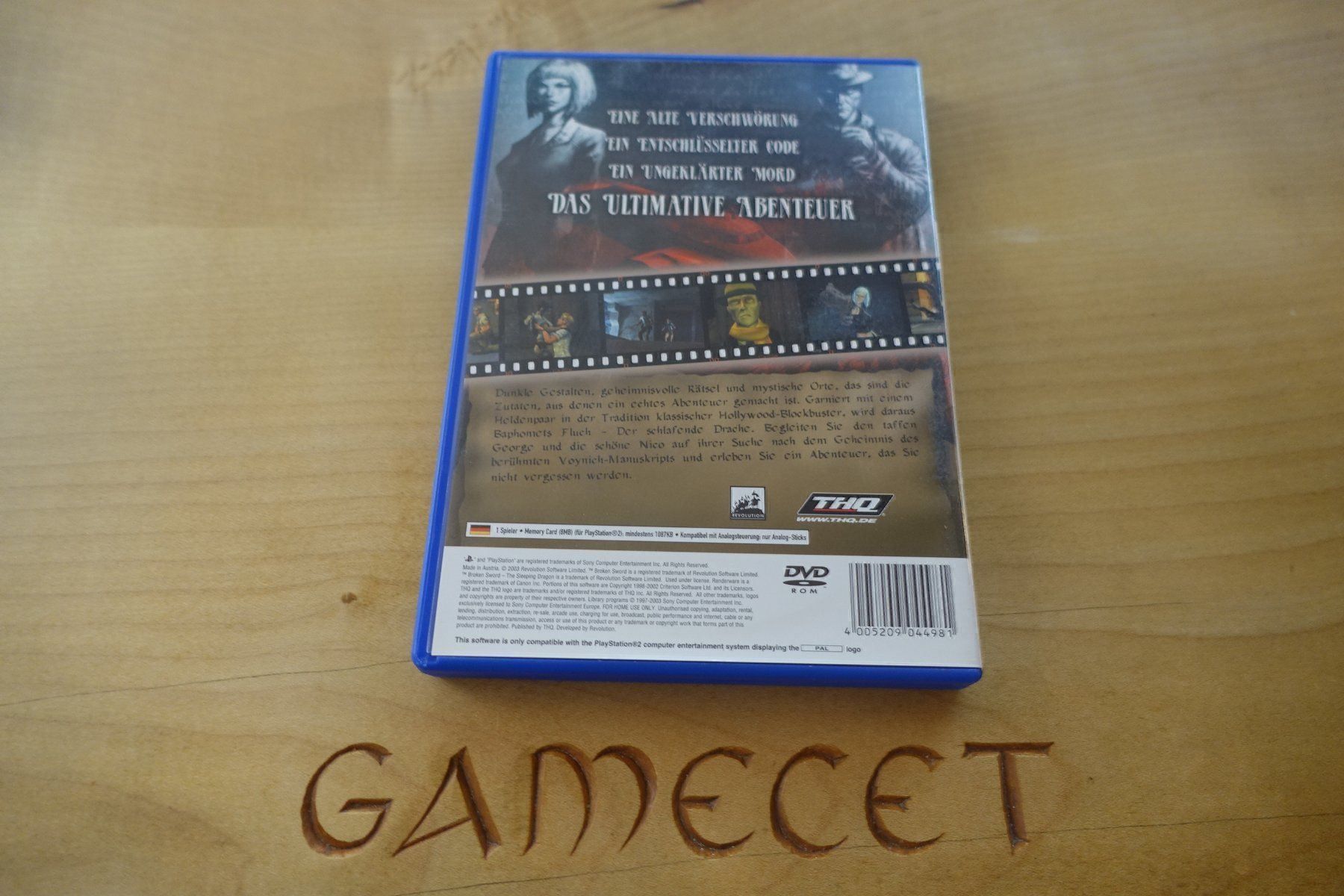 Sony Giochi: Baphomets Fluch: Der schlafende Drache – Usato da Steinach venduto da Gamecet 2