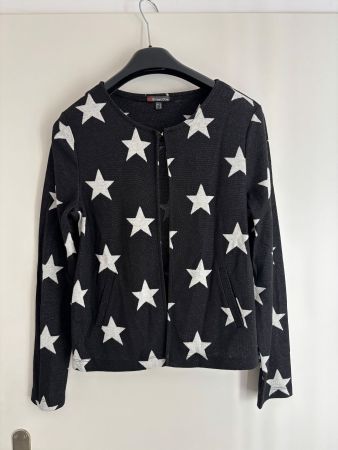 Street One Jacke mit Sternen, Grösse 36, neuwertig