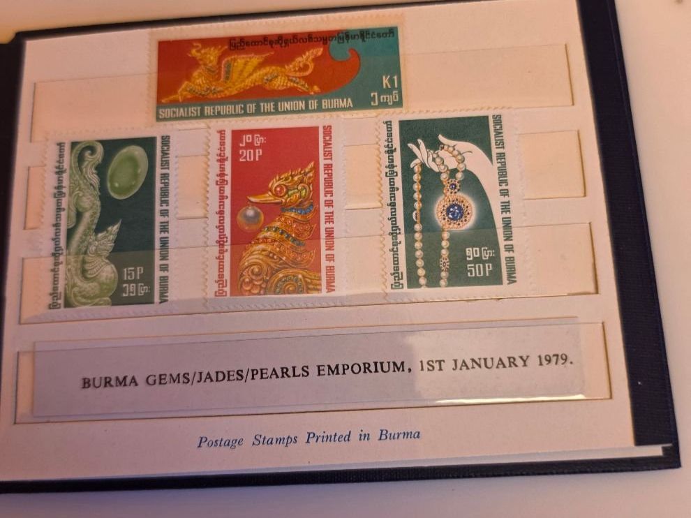 Alle Briefmarken: BURMA KL. MAPPE ** DIV.JG. – Neu (gemäss Beschreibung) aus Dintikon von bonita099 2