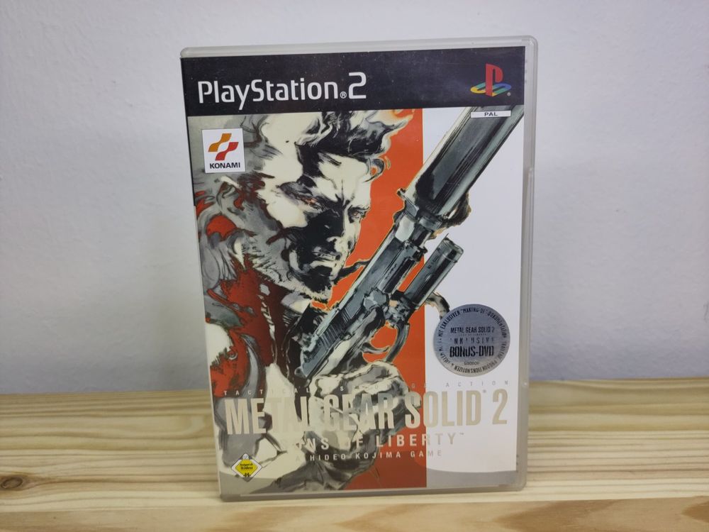 Metal Gear Solid 2: Sons of Liberty Sony PlayStation 2 PS2 Complete Tested CIB 83717200215