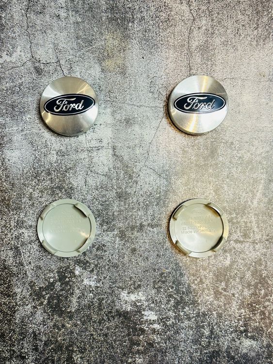 Ford Radnabendeckel 4x54mm - Sport Edition In Schwarz/Rot Für Felgen