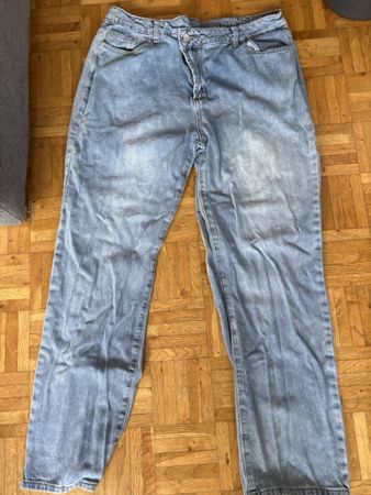 Jean Mom clair - Taille haute