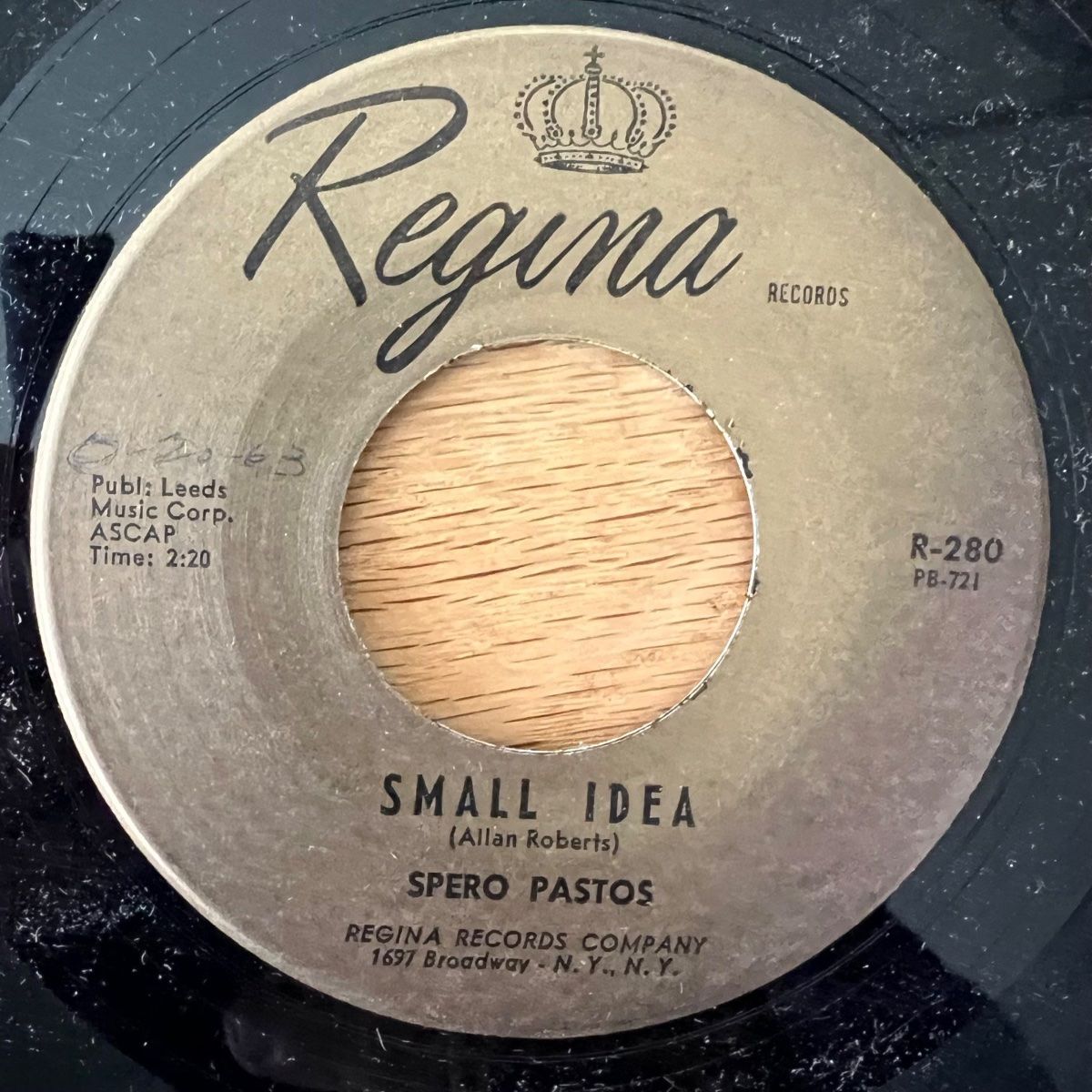 Dischi in vinile: Spero Pastos - Small Idea / 1. US-Press. 196? – Usato da Gais venduto da soundcave57