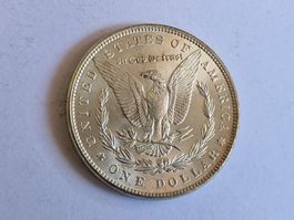 Usa Silbermünze 1 Morgan Dollar 1886, Vorz++Stgl.