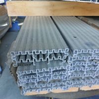 ALU-Drainagerost blank 21/140 mm, 4.00 m EUROTEC